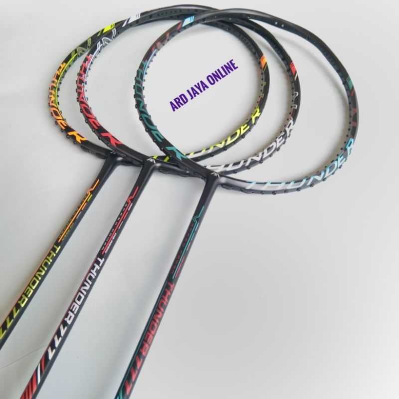 RAKET BADMINTON POWER MAX THUNDER 77 33 LBS ORIGINAL