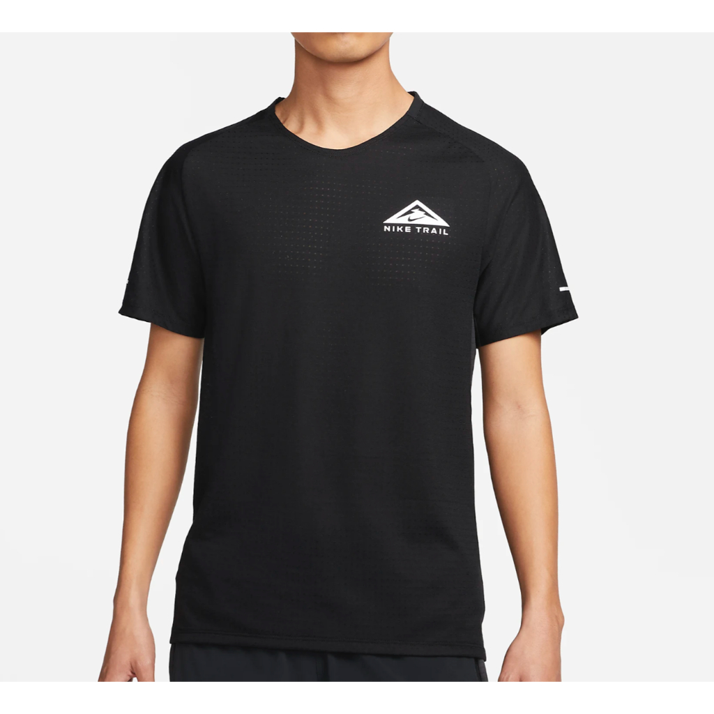 NIKE TRAIL / Nike Dri-FIT Trail Solar Chase Men Short-Sleeve Trail-Running Top / NIKE TRAIL RUNNING 