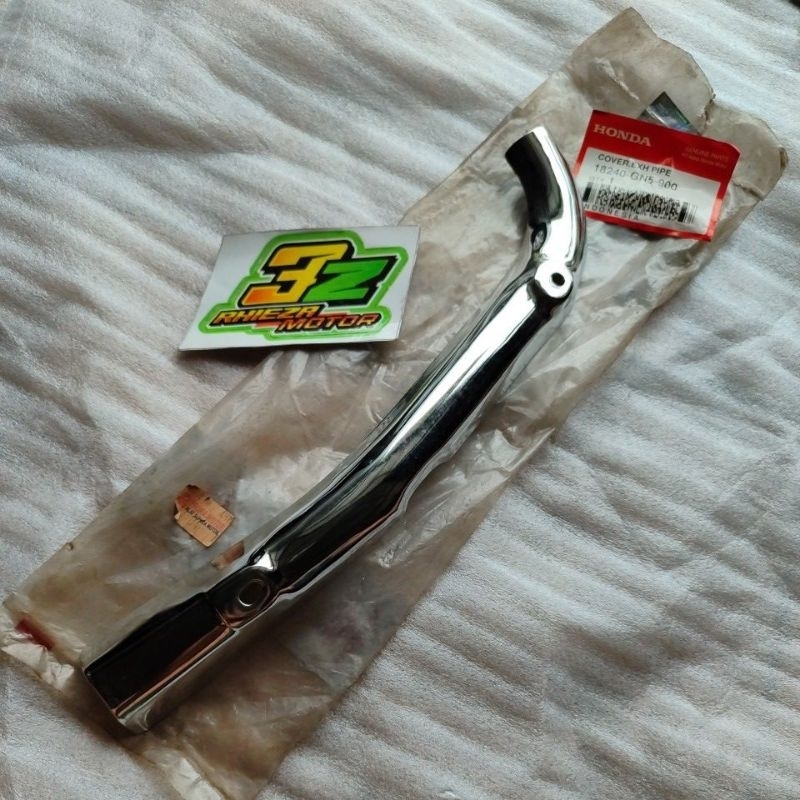 Protector pelindung tutup leher knalpot cover exhaust pipe Astrea Star Prima Grand Impressa GN5 orig