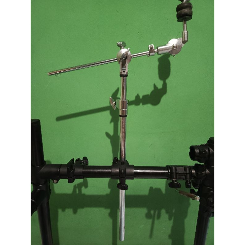 Clamp dan Stand cymbal drum elektrik yamaha dtx