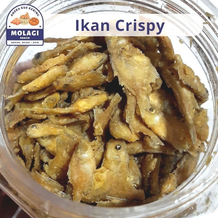 

Keripik Ikan Baby Fish Gurih Renyah - Molagi Snack