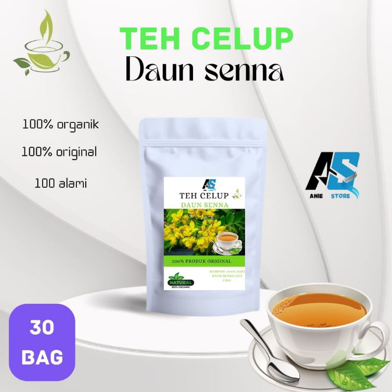 

TEH CELUP HERBAL DAUN SENNA/JATI CINA PENURUN BERAT BADAN ISI 30 BAG