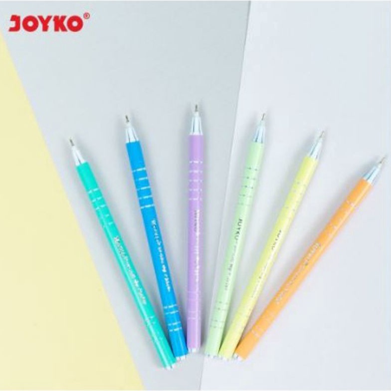 

READY STOK Bolpen BP336 My Pastel Joyko 7mm Harga Per Lusin