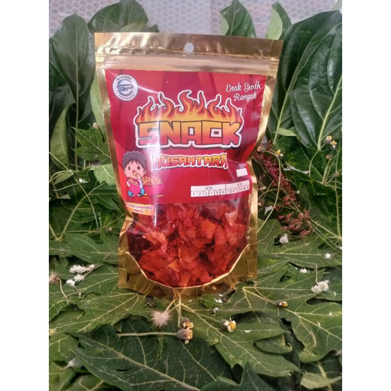 

KRIPIK SINGKONG SAMBAL PEDAS