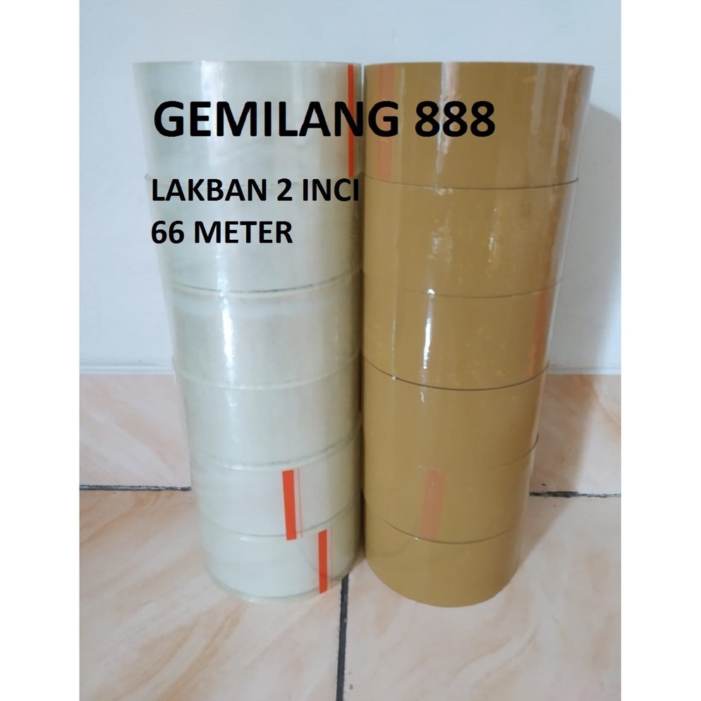

KODE C9P LAKBAN Isi 6 pcs PELEKAT PLASTIK TAPE LEM PLASTIK