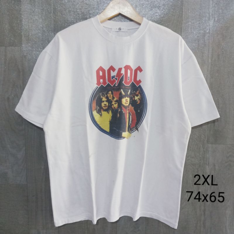 Kaos T-Shirt ACDC Oversize GOAT Second Branded