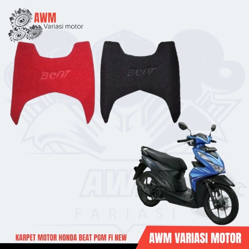Karpet Motor Beat Karpet Motor Beat Fi Keset Motor Beat Fi Led 2020 2021 2022 AWM Tebal dan Berkuali