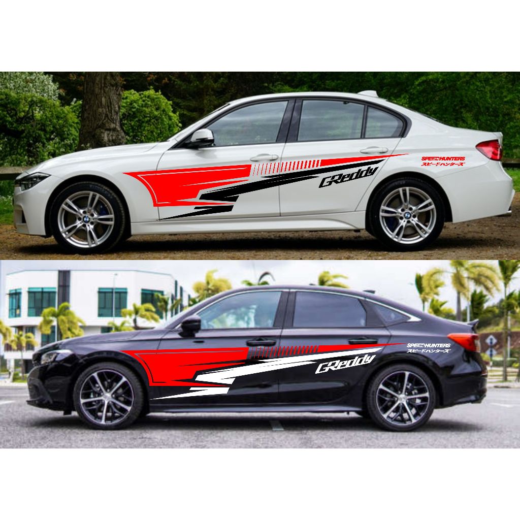 Stiker livery mobil sport sedan - Cuting stiker liveri mobil sedan avanza toyota semua jenis mobil