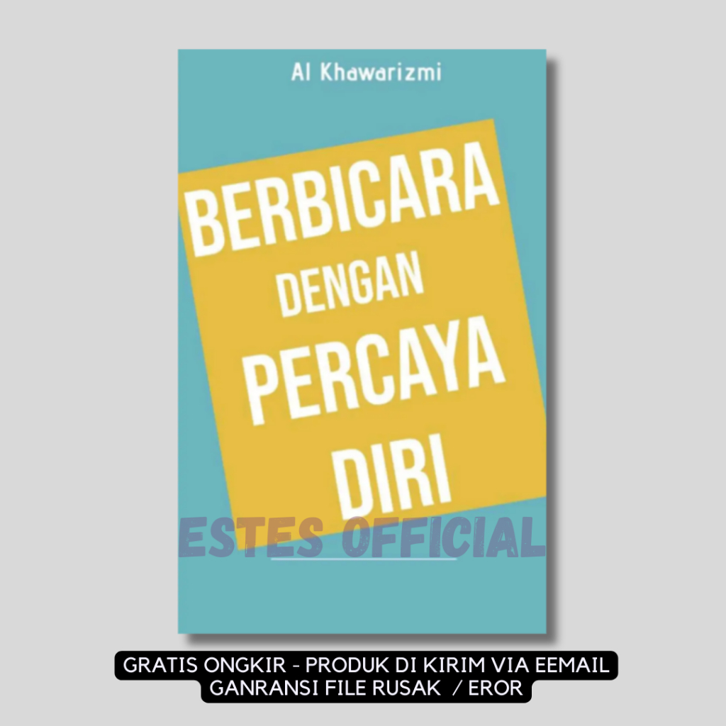 

[ ID1230 ] BERBlCARA DENGAN PERCAYA DlRl