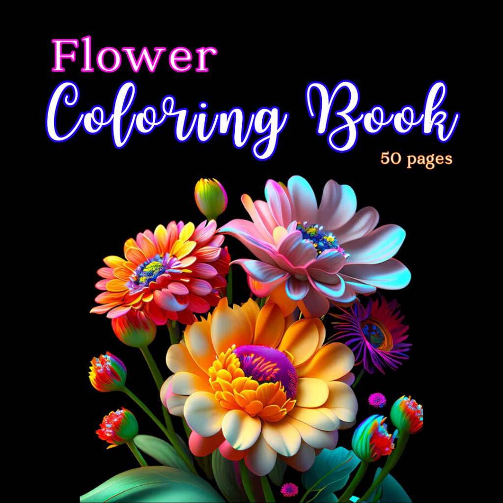 

Coloring Book Flower | Dewasa | Adult | Remaja | A4 | F4 | PDF