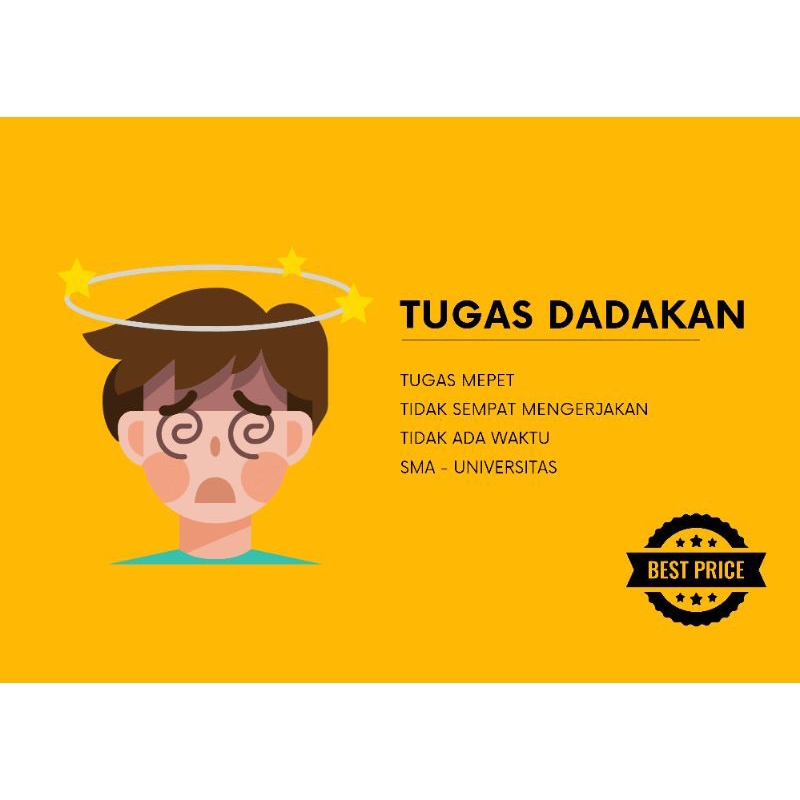 

Jasa Mengerjakan Soal Dadakan
