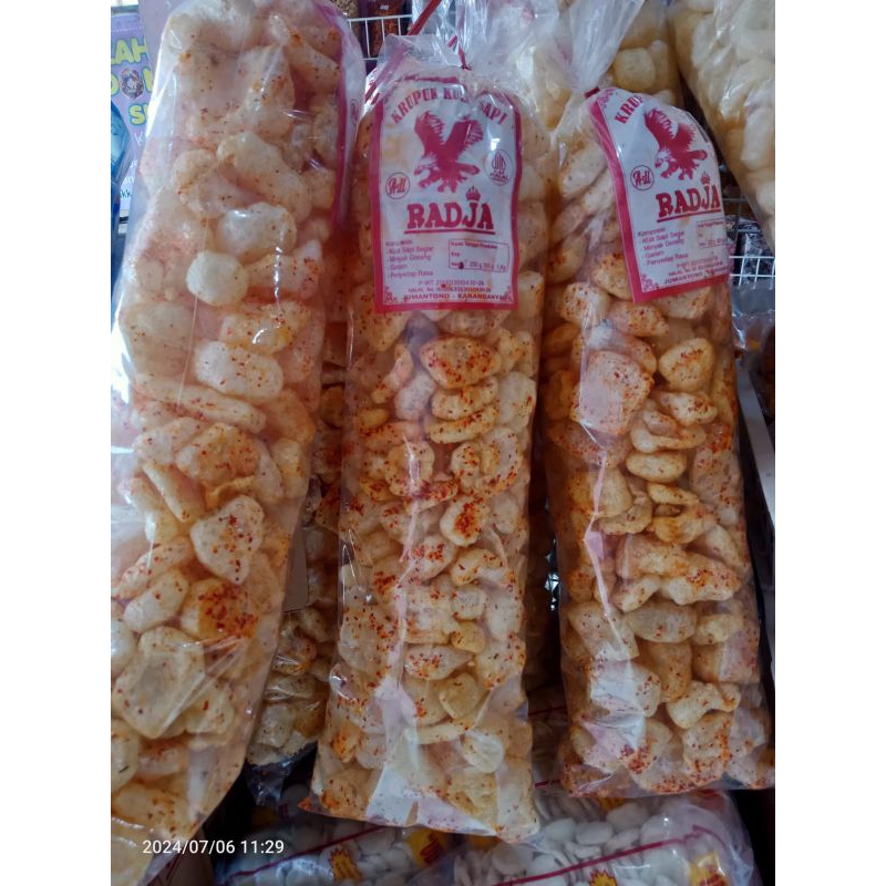 

Dorodok / Krupuk Kulit sapi pedas