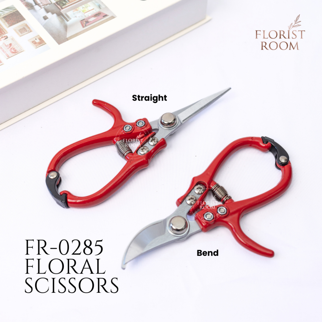 

Adn 1 Pc FR-0285 Floral Scissors - Gunting bunga