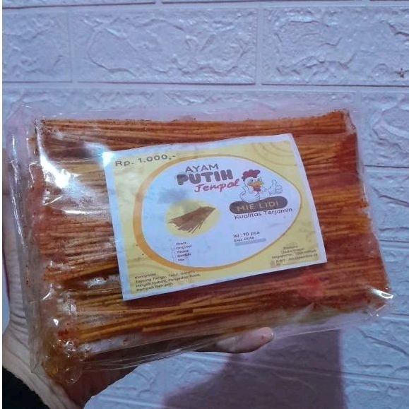 

Mie Lidi [MURAH] Renyah dan Gurih [1 pack isi 12 pcs]