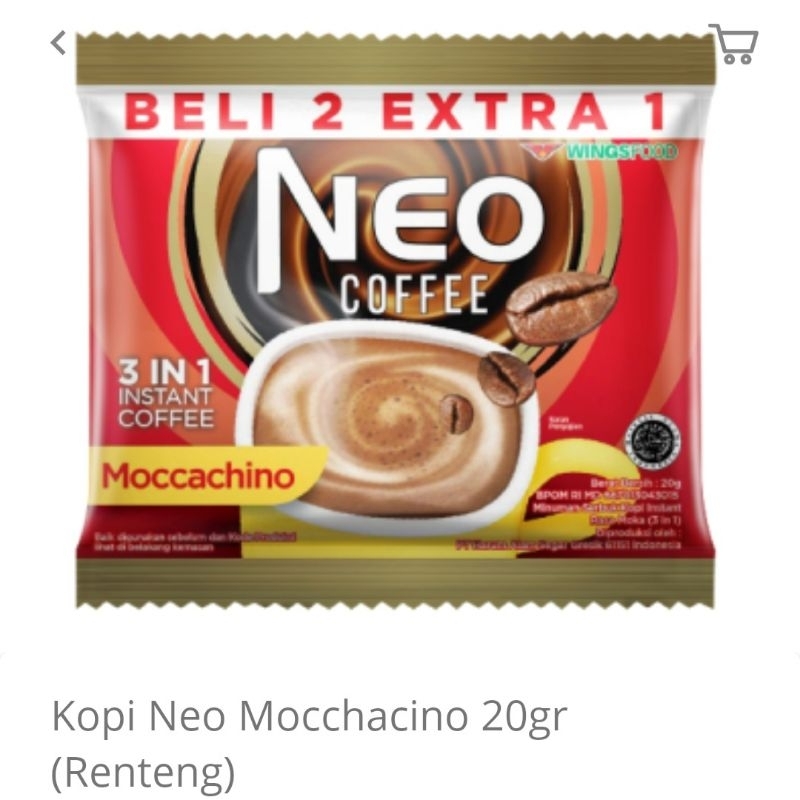 

kopi neo cofee mocachino 20 gr