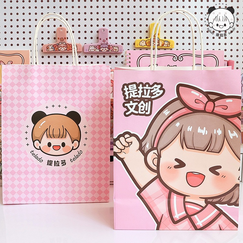 

Paper Bag DodoGirl Tote Bag Aesthetic Edisi DodoGirl Cantik Import