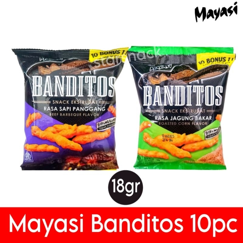 

Mayasi Banditos snack renteng isi 10pc