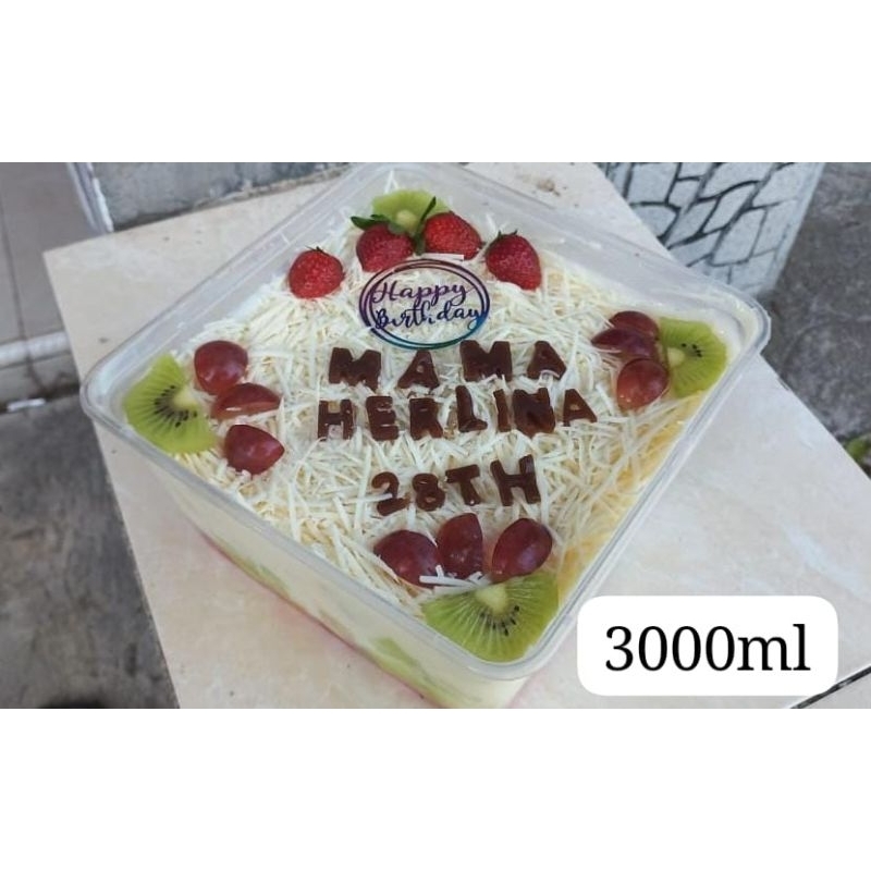 

SALAD BUAH CUSTOM KHUSUS ULTAH