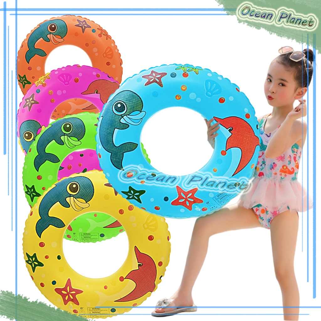 Ocean Planet Pelampung ban renang anak dan dewasa motif kartun/ Ban renang