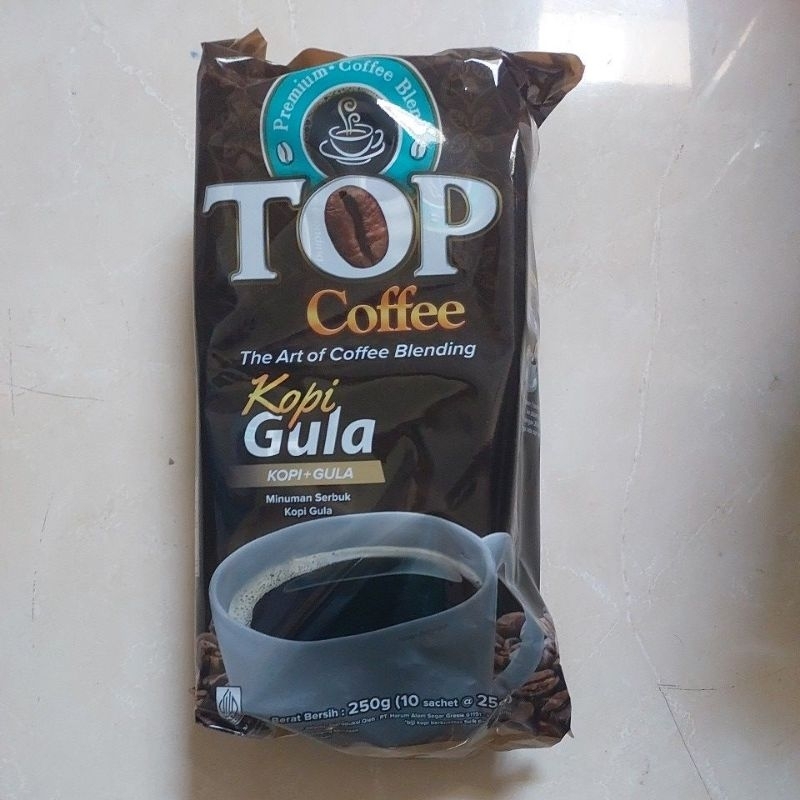 

TOP kopi gula @ 10 sachet | 25 gr