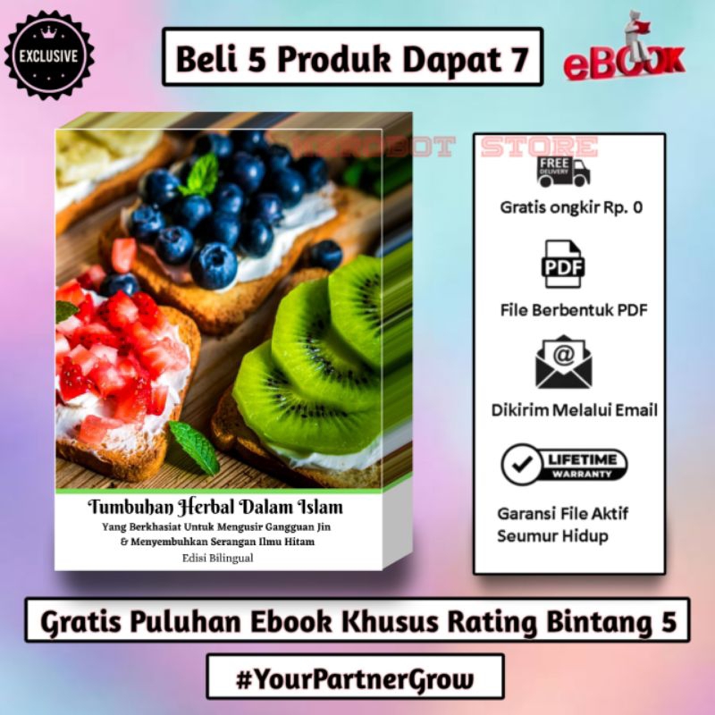 

[EBK120] Tumbuhan Herbal Yang Berkhasiat Mengusir Gangguan Jin dan Serangan Ilmu Hitam