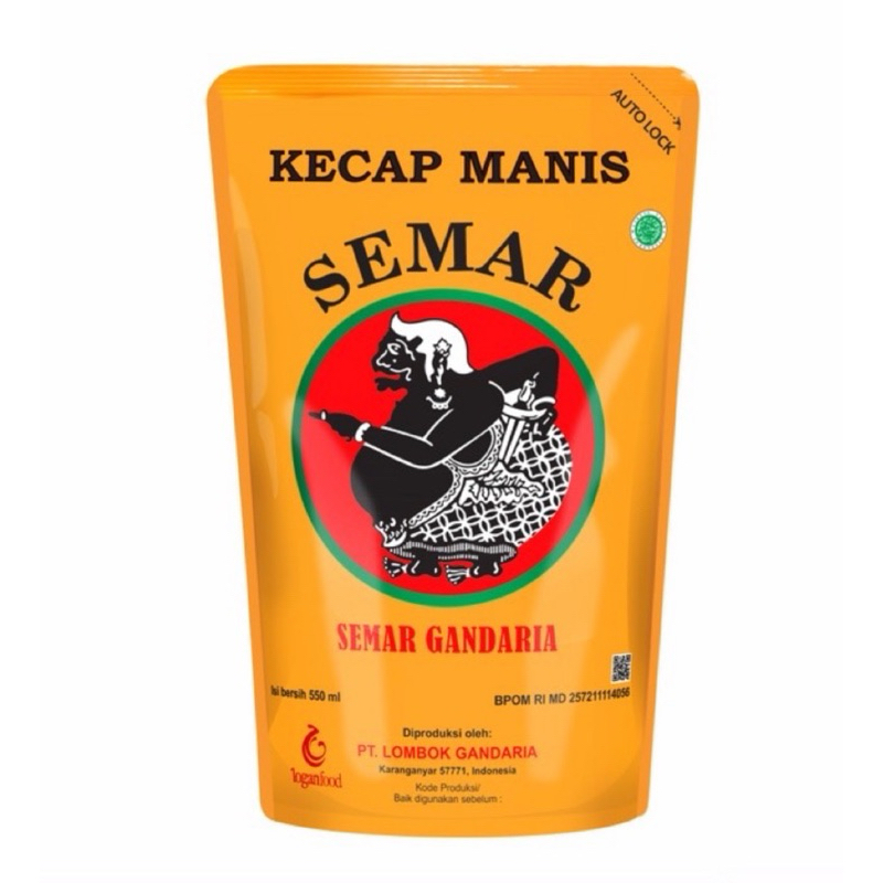 

KECAP MANIS SEMAR GANDARIA 550 ML