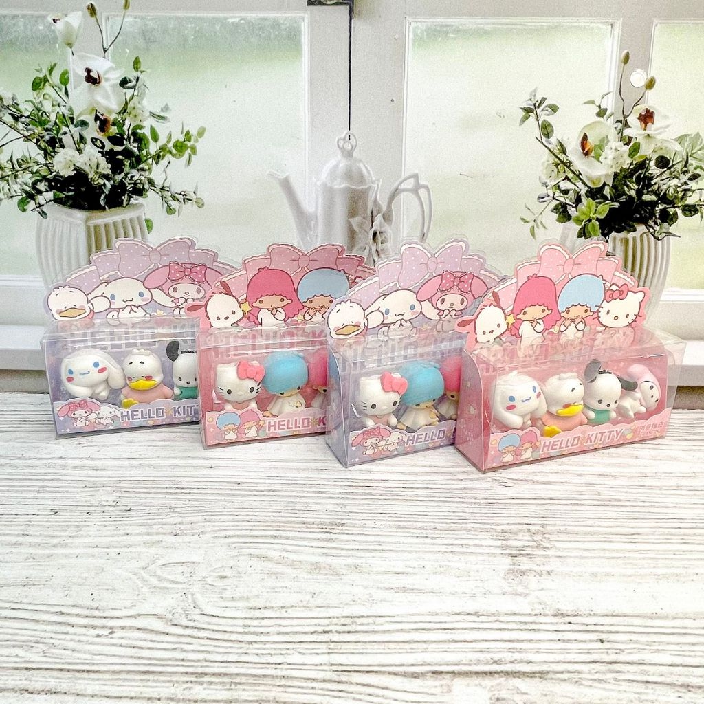 

TERSEDIA KARET PENGHAPUS SETIP MINIATUR SANRIO BOX MEWAH 1 SET ISI 4 PCS KT-1203 HAPUSAN KARAKTER KARTUN SANRIO POCKET MONSTER
