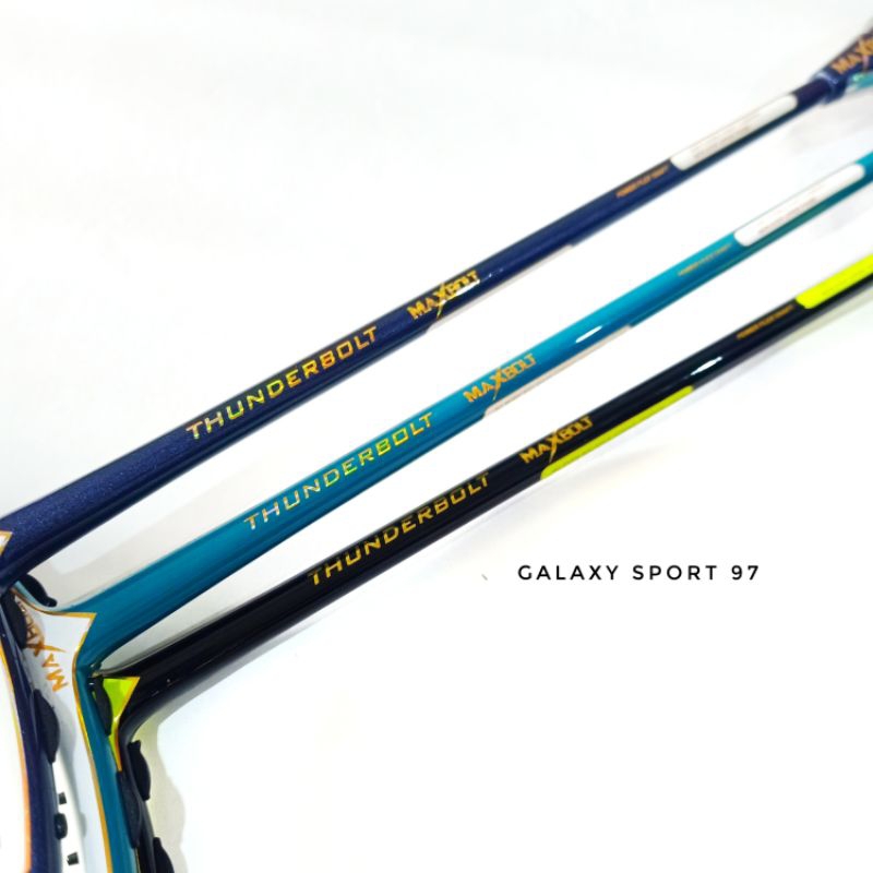RAKET BADMINTON MAXBOLT THUNDERBOLT 35 LBS ORIGINAL 100%