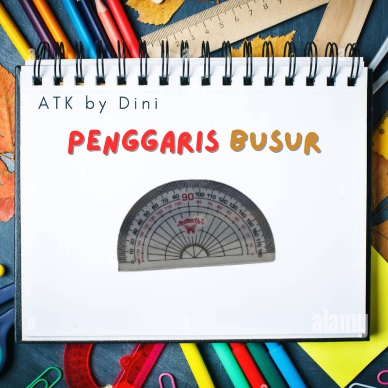 

Penggaris Busur Perlengkapan Anak Sekolah Merk Butterfly Back to School
