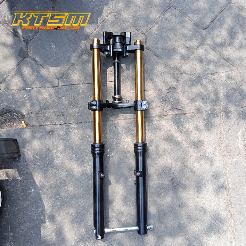 sok shock depan ninja pnp rx king yamaha as gold
