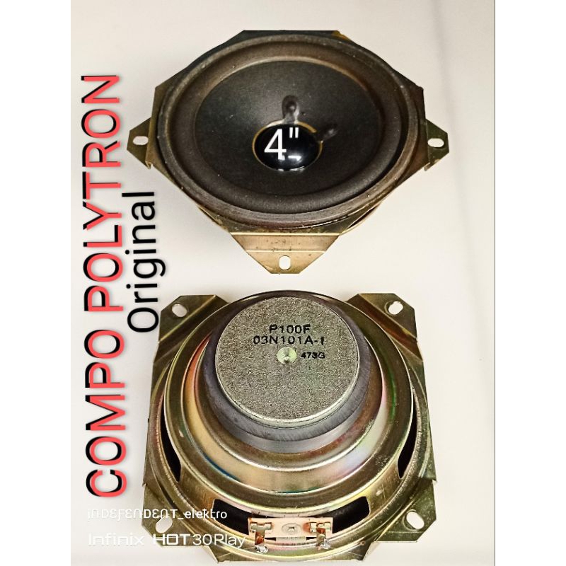 speaker compo Polytron    speaker compo Polytron bazzoke    speaker tape Polytron   speaker tv Polyt