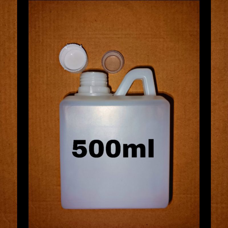 Jerigen 500ml murah HDPE putih