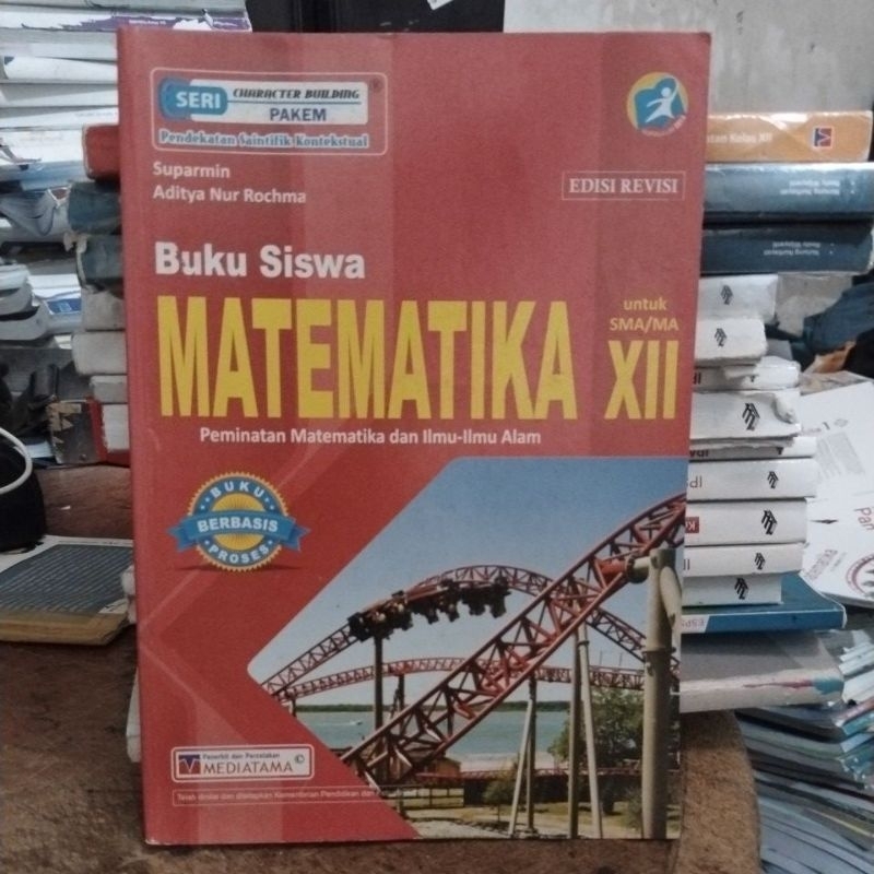 buku matematika SMA kelas 3-XII-12 penerbit Mediatama
