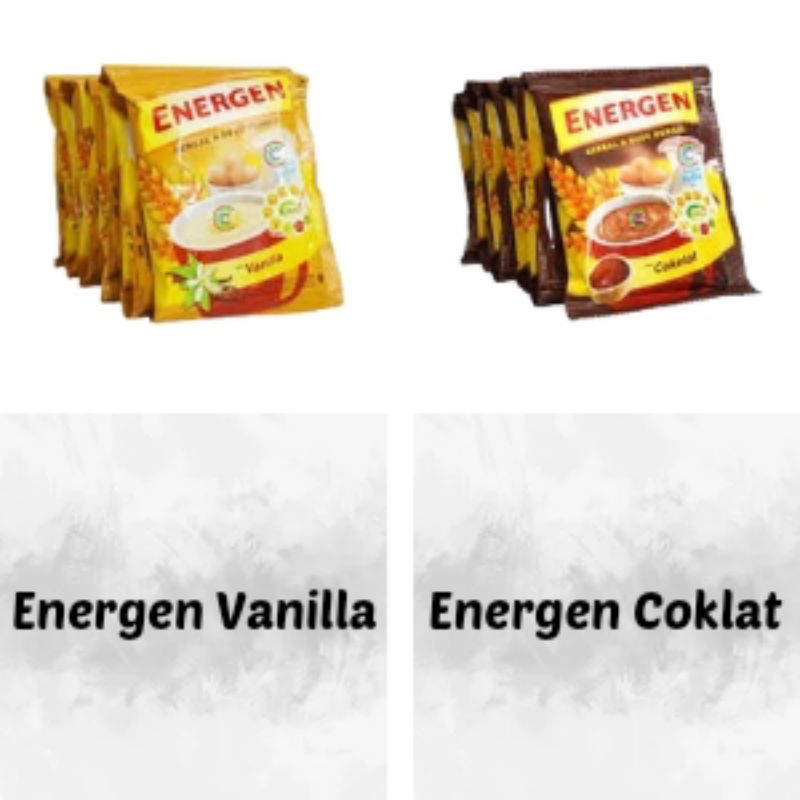 

Energen Coklat | Energen Vanilla