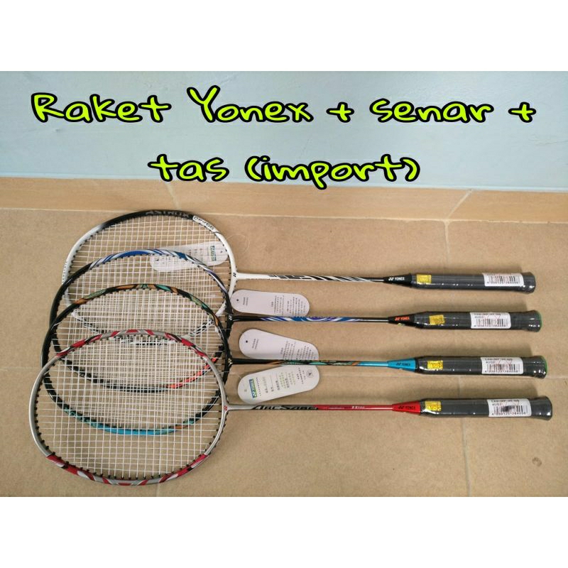 Raket Badminton YY IMPORT +TAS
