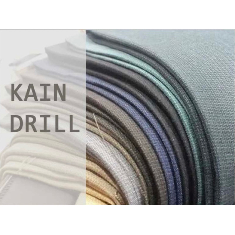 Kain Japan Drill | Japan Drill | Kain Seragam | Seragam Sekolah | Kain Meteran | Grosir Kain | Bahan
