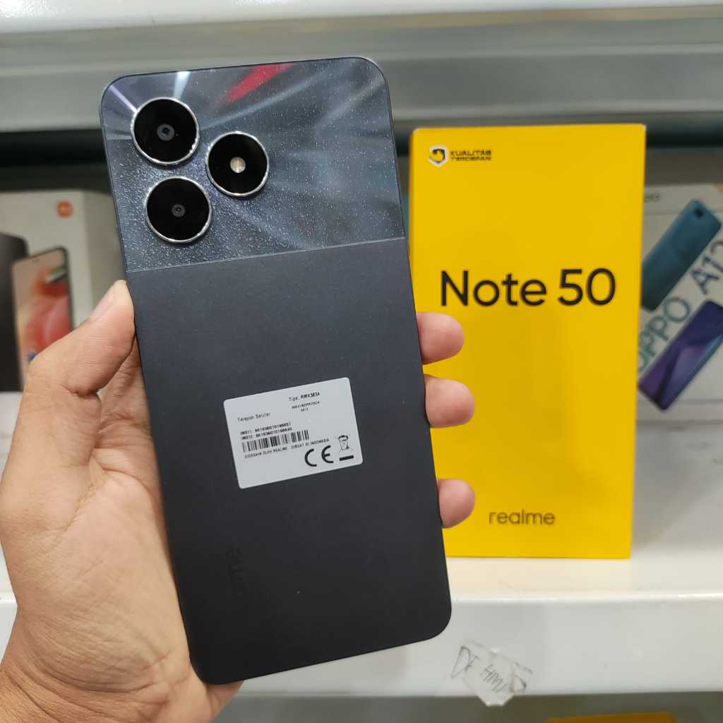 Realme Note 50 Ram 3/64GB | Ram 4/64GB | Ram 4/128GB Bekas Original