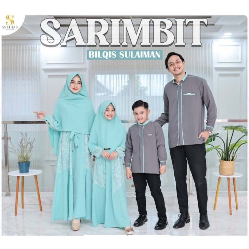Sarimbit Terbaru Bilqis Sulaiman Set Khimar Basic Original by Ss Hijab