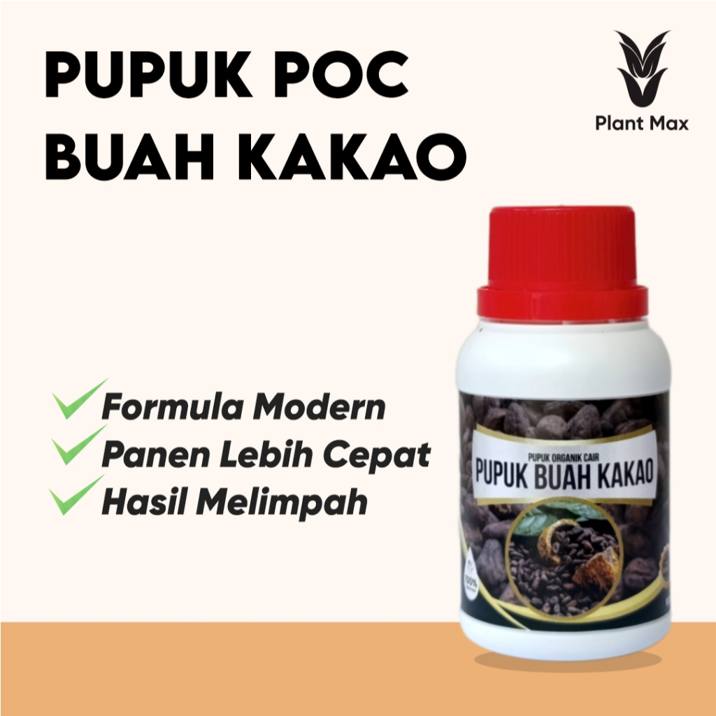 Pupuk Organik Cair Buah Kakao Pupuk Organik Buah Kakao Pupuk Buah Kakao Pelebat Buah 100ml