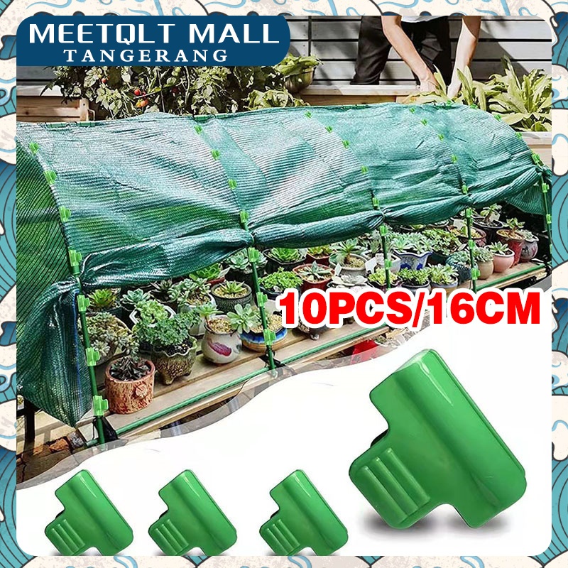 Clip Greenhouse 10pcs-Penjepit Greenhouse Plastik-Penjepit Rumah Hijau 16mm