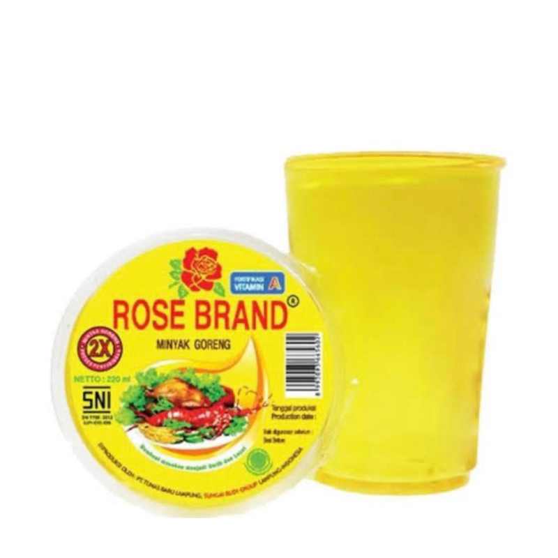 

Minyak Goreng Rosebrand (220ML isi 48 Pcs)