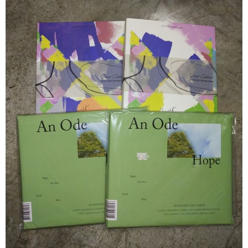 WTS ALBUM ONLY SEVENTEEN SVT DEAR CHOICE AN ODE HOPE VER