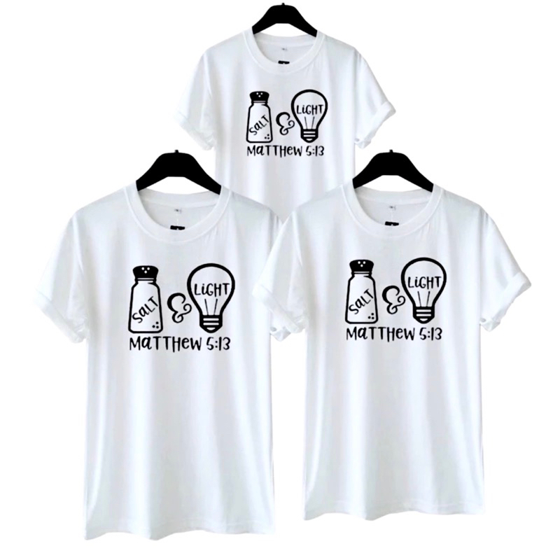 Kaos Wanita Kaos Pria S-XXXXL Jumbo Big Size Oversize & Size Anak 2-10th Kaos Rohani Kristen Katolik