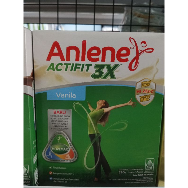 

Anlene actifit cokelat, vanila 590g