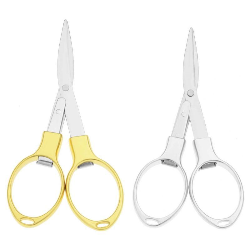 OneKlik - Gunting Lipat Stainless Steel Gunting Kacamata Gunting Tahalul Umroh Dan Haji Gunting