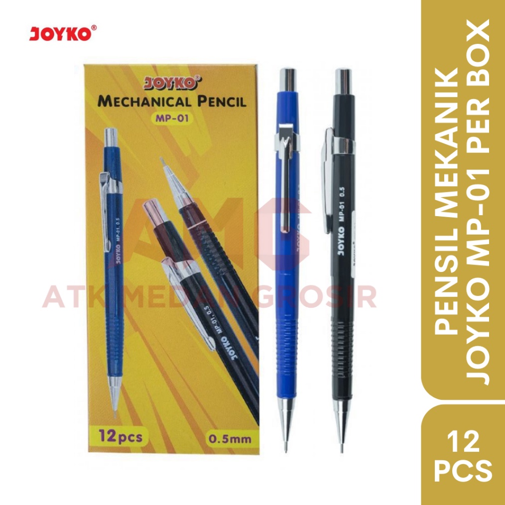 

PENSIL MEKANIK JOYKO MP1 5MM PER LUSIN 12PCS KODE L1S1