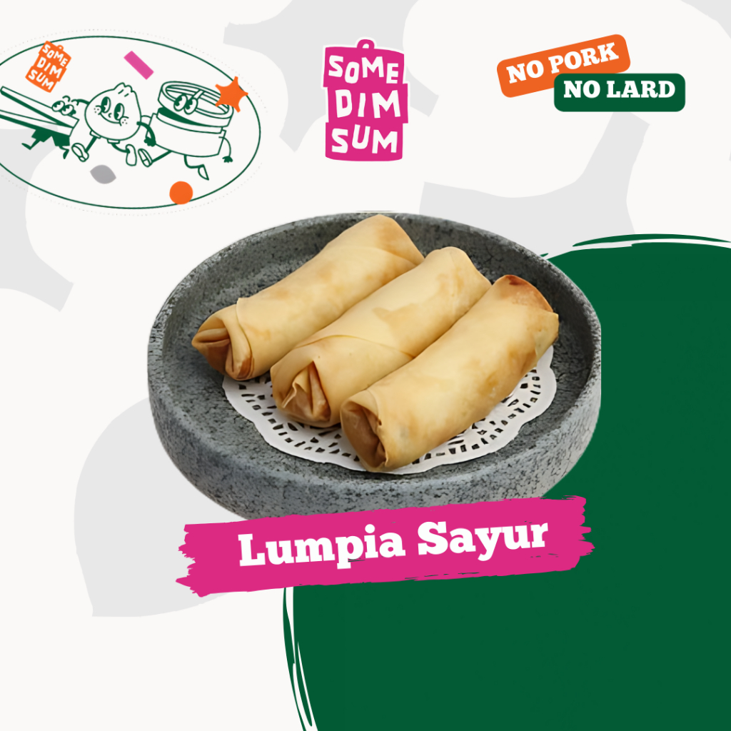 

Lumpia Sayur Frozen Dimsum | Halal