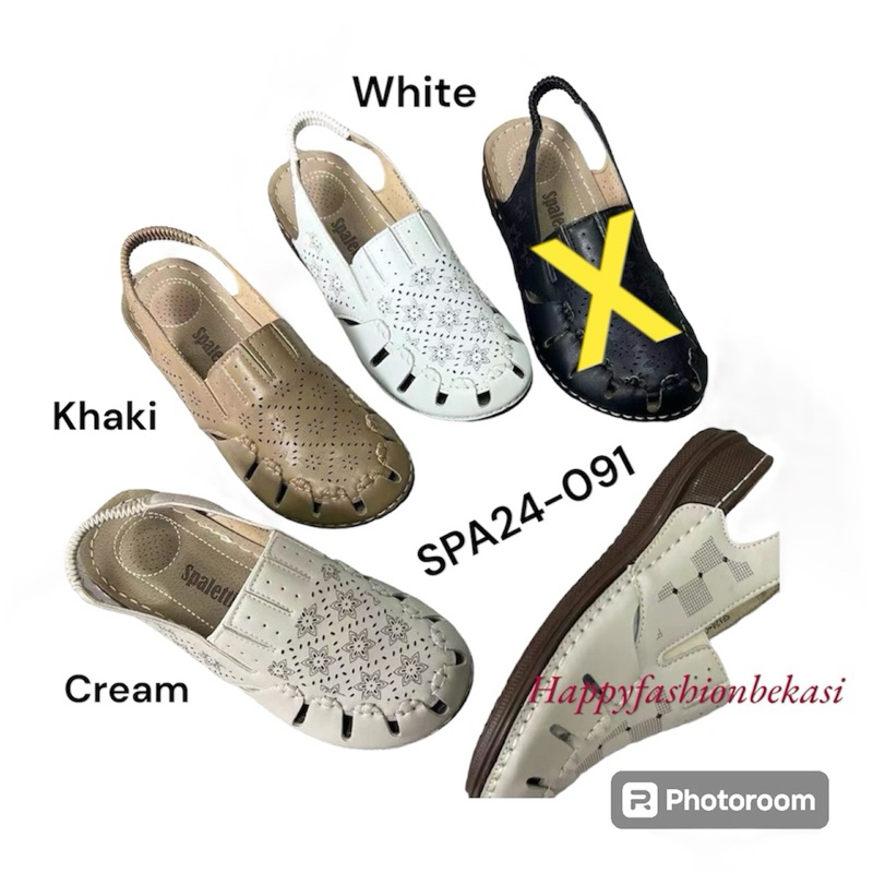 Sepatu Sendal Tali Spaletti SPA24-091 Asli Import