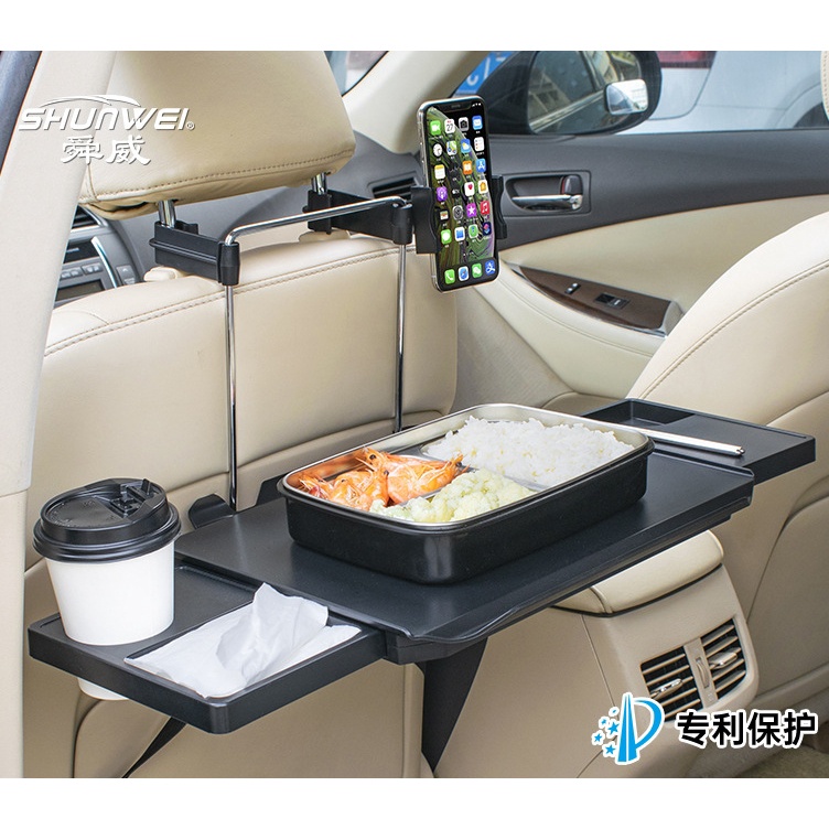 Mobil papan meja kecil kursi belakang rak komputer mobil meja laptop meja lipat belakang meja tulis 