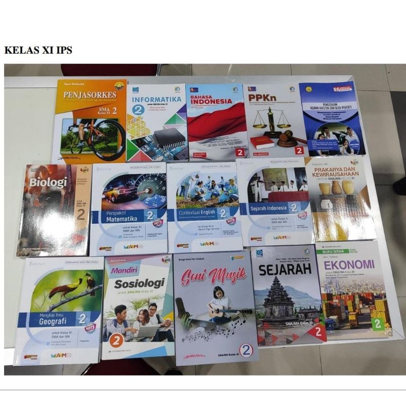 Buku kelas 11/XI IPS SMA